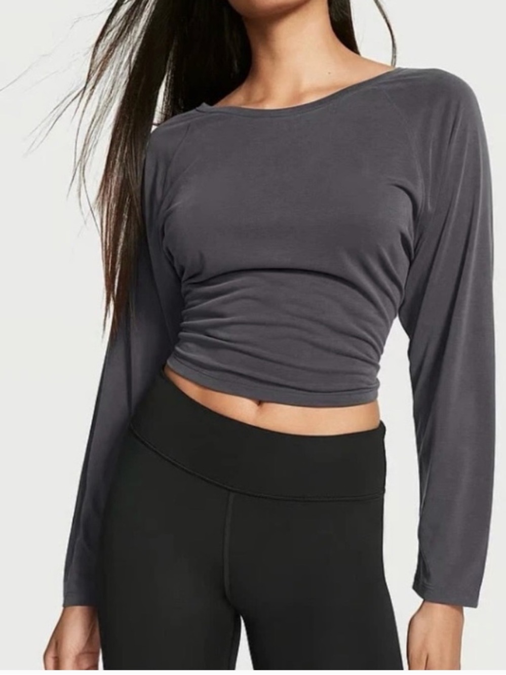 Victoria Secret- Sandwashed tie Back Top